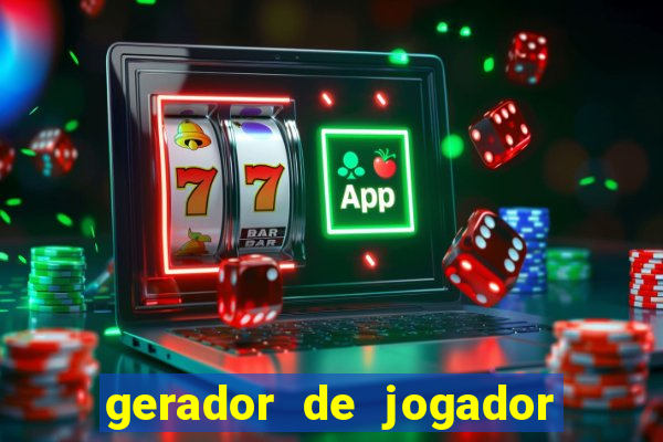 gerador de jogador de futebol